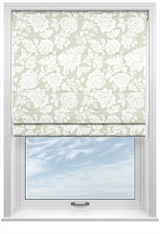 Shabby Chic by Rachel Ashwell Stipple, Sage - Roman Blind